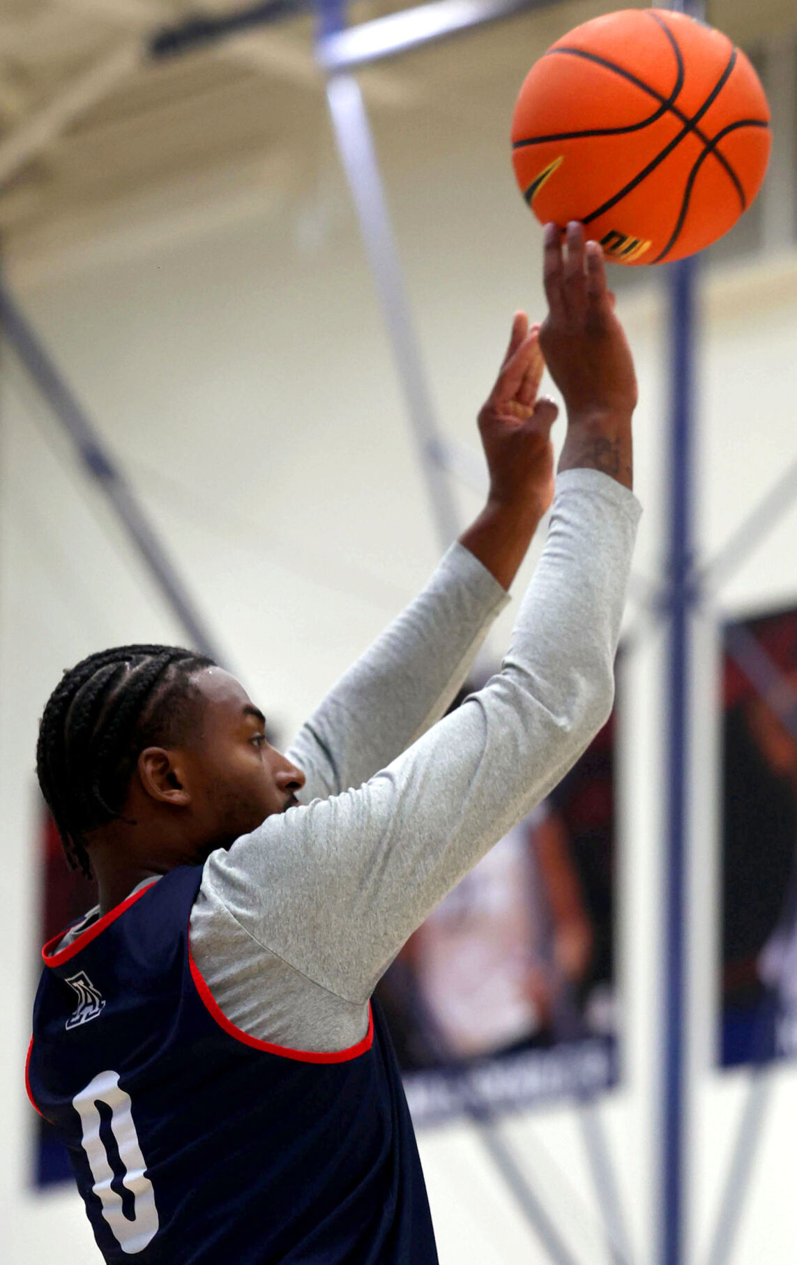 Arizona mens basketball practice
